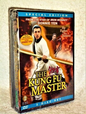 The Kung Fu Master/Revenge Of The Kung Fu Master (DVD, 2022, 2-Disc) Donnie Yen - Image 1 of 4