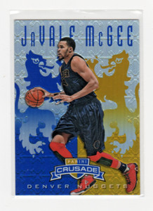 JaVALE McGEE 2012-13 Panini CRUSADE BLUE Insert #213 Denver Nuggets