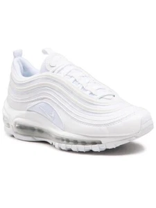 Nike Air Max 97 White Metallic Silver (GS) Damenschuhe ältere Kinder UK 3,5 - Bild 1 von 9