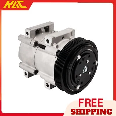 Compresor de aire acondicionado para Ford Bronco 1990-1992 F-Super Duty 1990-1991 F-250 1990-1995 Foto 1 de 4