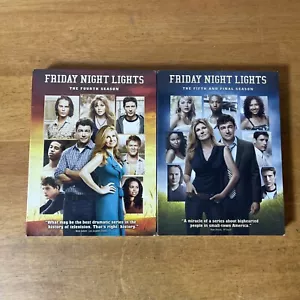 NEW ✅ FRIDAY NIGHT LIGHTS: THE COMPLETE SERIES DVD Seasons 4 & 5 Region NTSC 1 - Picture 1 of 6