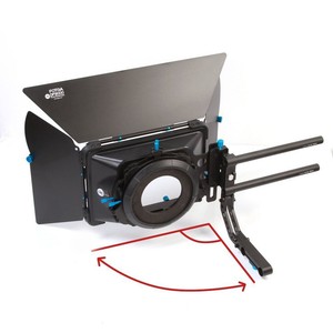 DSLR Rig Matte Box Matt  Set für 15mm Rod Rig-System