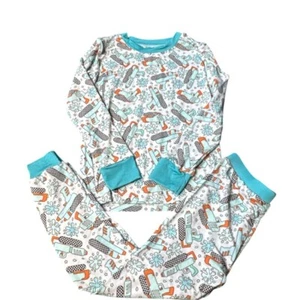 BAMBOO summer fun long sleeve pajama set, 4T, NIB - Picture 1 of 1