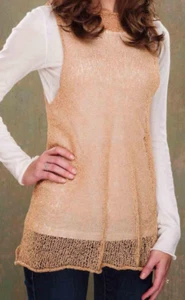 Knitting pattern copy 3485. Womens lacy tunic. 33-54" chest. 1ply/lace - Picture 1 of 1