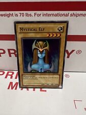 Mystical Elf LOB-062 Unlimited Super Rare Yugioh Excellent to Near Mint -