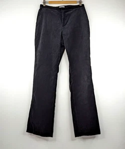 Old Navy Women Black Velvet Pants Size 8 Casual Party Formal Work Business - Picture 1 of 7