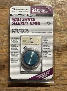 Neu Intermatic programmierbarer 24 Stunden Wandschalter Sicherheit Timer Wand Assistent einfach - Bild 1 von 4