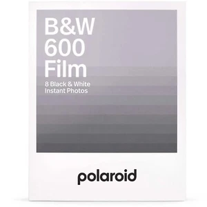 New Sealed Polaroid 600 B&W Film for Polaroid 600 & I-Type Cameras - 8 Photos - Picture 1 of 2
