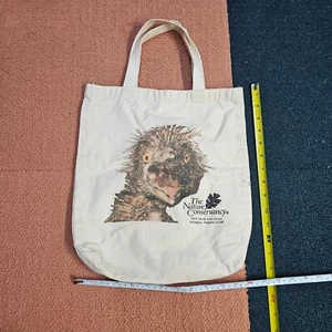As Is* The Nature Conservancy Arlington VA Reusable Graphic Canvas Tote Bag U0a - Picture 1 of 7