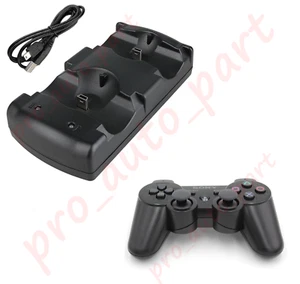 PS3 Controller Gamepad /Dual Charger Dock Stand For Sony PlayStation 3 PS MOVE - Picture 1 of 35