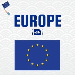 eSIM EuropeTravel eSIM High-Speed Data | QR Code Auto Activation | Roaming Ready - Picture 1 of 2