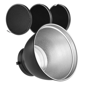 7"in Flash Strobe Speedlite Light Reflector Diffuser Honeycomb Bowens M6Y0 - Picture 1 of 9