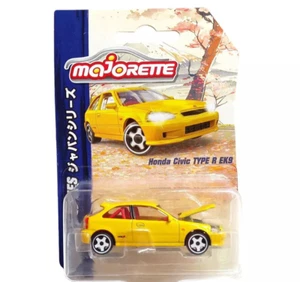 Honda Civic Type R EK9 Yellow Majorette Japan Series 212C 2024 1:64 Car - Picture 1 of 2