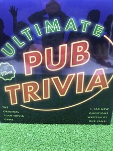 Ultimate Pub Trivia Board Game Original Team Trivia 2015 New Sealed Box Ages 12+ - Picture 1 of 9