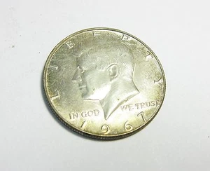 Medio dólar Kennedy EE. UU. 1967 (artículo #98) - Imagen 1 de 2