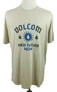 Nueva Camiseta Gráfica Volcom Future Is Now para Hombre XL Bronceada M13 - Imagen 1 de 8