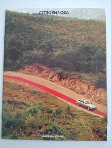 Citroen GSA Club Pallas Cmatic X3 Berline Break French Brochure August 1979 - Picture 1 of 1