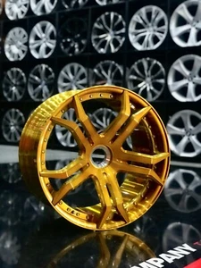 BC RACING WHEELS to fit Lamborghini Performante 20inch front 21 inch rear GOLD - Picture 1 of 7