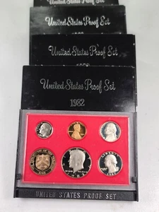 ☆1 Satz aus Lot☆ 1982 US Mint Proof Coin Set - Bild 1 von 1