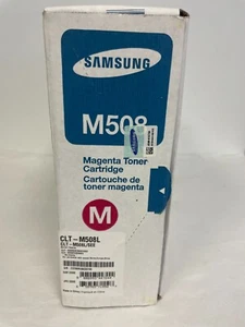 NEW SEALED SAMSUNG M508L TONER CARTRIDGE Magenta 5K CLTM508L/SEE INK - Picture 1 of 3