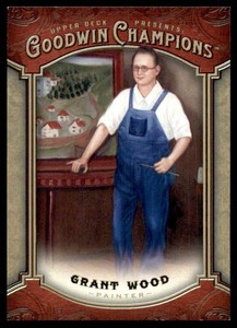 2014 Upper Deck Goodwin Champions Grant Wood SP #138