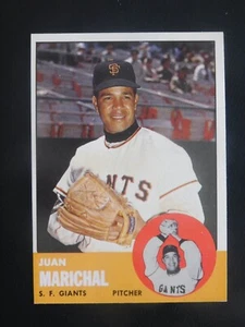 1963 Topps Baseball Card #440 Juan Marichal (NM) - Picture 1 of 2