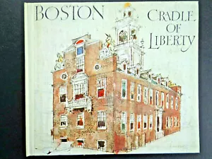 Vintage hardcover Boston, Cradle of Liberty, Busse/Weeks '65 out-of-printINV2313 - Foto 1 di 10