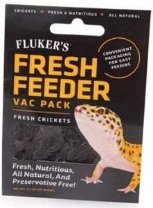 Flukers Cricket Fresh Feeder Vac Pack 0.7 oz - Picture 1 of 2