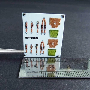 France Seat Belts WWII 3D Decals Scale 1:72 MDP72022 for Aircraft Kit Model - Picture 1 of 4