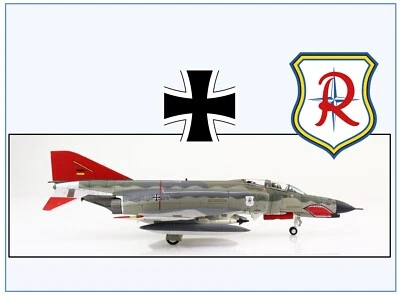 HA19042 F-4F Phantom II Luftwaffe JG71, 1986, Hobbymaster 1:72, NEU 6/2023/2 - Bild 1 von 4