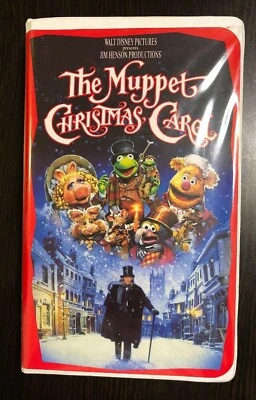 The Muppet Christmas Carol Майкл Кейн VHS 1993 Walt Disney Pictures Джим Хенсон - Изображение 1 из 4