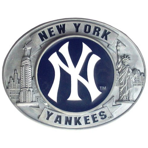 New York Yankees 3-D Metal Belt Buckle Commemorative Edition MLB Licensed Cover