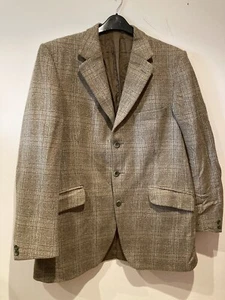 Gents Pure Wool Green Tweed Jacket 40” - Picture 1 of 3