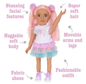 DesignaFriend Connie's Friend Scented Flossy Doll (18inch/46cm) with Outfits - Picture 1 of 8