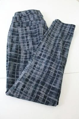 Cabi Super-Soft "GRID" Curvy Skinny Jeans Cotton size 8 blue black - Image 1 of 4