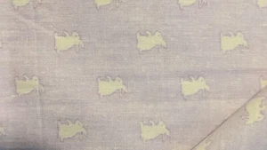 Vtg Crafting/Quilting Fabric-Lavender/Bunnies-3 Yds X 44" - Picture 1 of 3