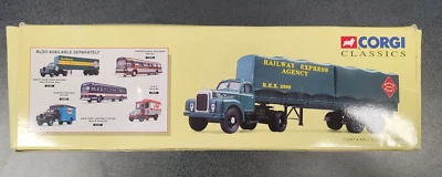 1996 Corgi Classics Mack B Series 52801 Railway Express Agency Box New #297 - Image 1 of 4