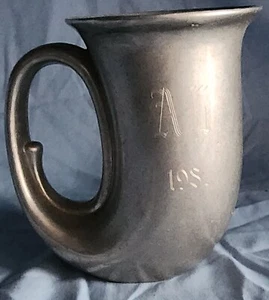 Vintage Horn Tankard made by Duratale by Leonard Made In Italy - Picture 1 of 14