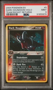 Dark Houndoom 5/109 EX Team Rocket Returns Holo Rare Pokemon Karte PSA 9 - Bild 1 von 2