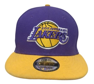 New Era Los Angeles Lakers 2-Tone Cap 9FIFTY Snap Back Hat - Picture 1 of 5