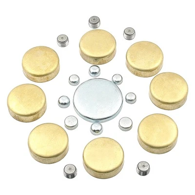 For GMC K1500 1979-1990 Mr. Gasket 6481 Brass Freeze Plug Kit - Image 1 of 2