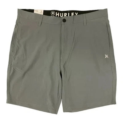 Pantalón Corto Hurley Para Hombre Oliva y Negro Todo el Día Híbrido 4 Vías Elastizado Caminar (S03) Foto 1 de 2