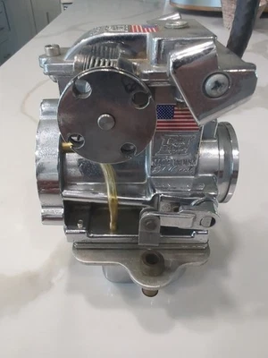 Carburador de moto Edelbrock 38 Qwik plateado PARA REPUESTOS LEER Envío gratis Foto 1 de 4