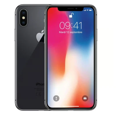 Apple iPhone X 256GB Space Gray A1901 Unlocked Smartphone 5.8" Good Battery - Image 1 of 4
