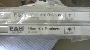 New P&H Health Guard Filters MN80-04-000 9-5/8x15x1 Mine Air Products - Picture 1 of 4