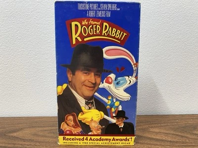 Who Framed Roger Rabbit? (VHS, 1997) Original 1988 Film RARE Fully Tested 80's  - Image 1 of 3