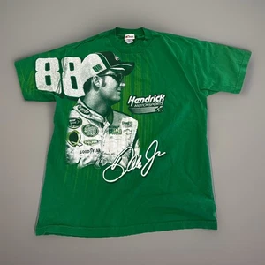 VINTAGE Nascar Shirt Erwachsene Large Dale Jr. Amp Energy Kurzarm T-Shirt - Bild 1 von 5