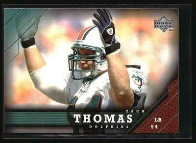 2005 Upper Deck #102 Zach Thomas - Image 1 of 2