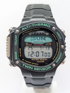 Casio Uhr ALT-6000 Alti Thermo Men Watch Digital 49mm 90er Rare Japan - Bild 1 von 10