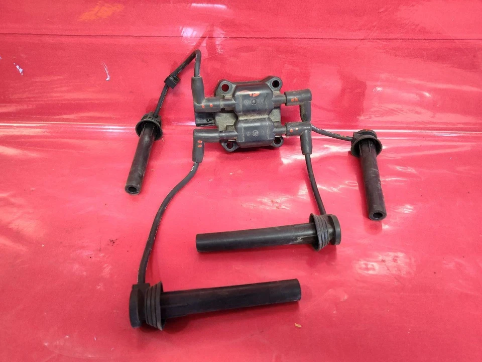 Mini Cooper Base/S 2002-2008 cupé paquete de bobina de encendido encendedor con cables de chispa Foto 1 de 4